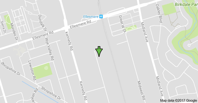 Map of 325 Nantucket Blvd, Scarborough, ON M1P 2P2